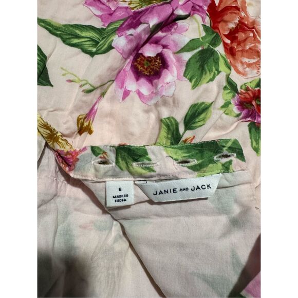 Janie and Jack Dahlia Bow midi dress 6 - Picture 3 of 7